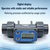 TUNGFULL Digital Turbine Flow Meter UPVC Pipeline Water Flow Sensor LCD Display DN40 Liquid Counter For Irrigation Sewage Pipe