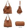 Women'S Oversized Shoulder Bag First Layer Cowhide Soft Leather Leather Women'S Bag Simple And Generous Travel Travel Bag