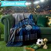 Custom Name Blanket Orlando Basketball Team Blanket Bedding Blanket for Travel, Camping, Living Rooms, Offices, Sofas, Fan Christmas Gift