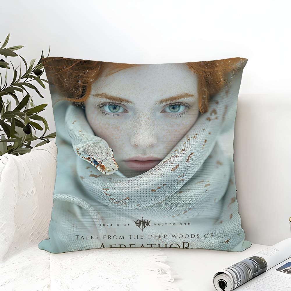 Anime Movie D-Dark Elf Fantasy Pillow Case Linen Pillow Case Sofa Home Decor Cushion Cover Cushion Cove