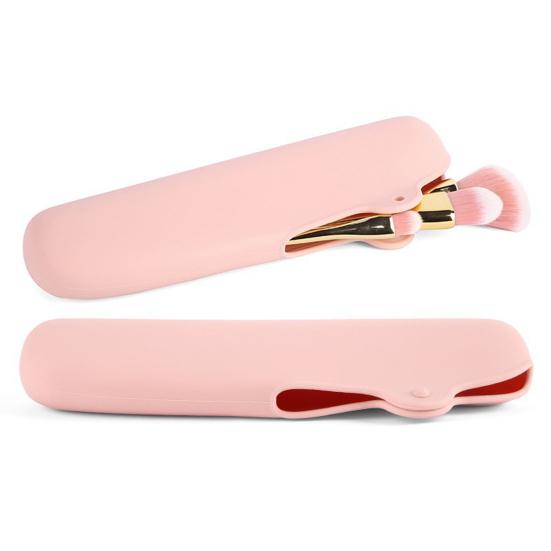 Makeup Sponge Holder Compact Organizer with Air Circulation Sponge Non-Slip Bottom Size Silicone Box Quick Drying