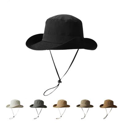 Summer Outdoor Beach Men Women Hat Fashion Quick Drying Fisherman Hats Travel Sunscreen Bucket Cap Fishing Caps