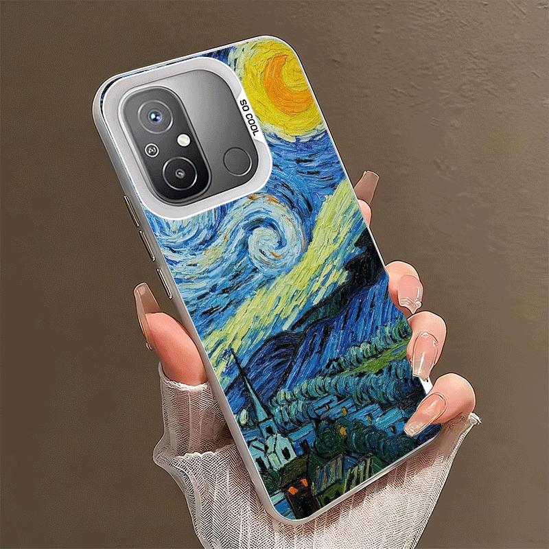Van Gogh Oil Painting Aesthetics Shockproof Phone Case for Xiaomi Poco X7 X6 X5 X3 Pro F7 Ultra M8 Redmi 15C 15 14C 13C 12C 10C