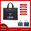 Customizable Men's Business Briefcase - Large Capacity Laptop Handbag