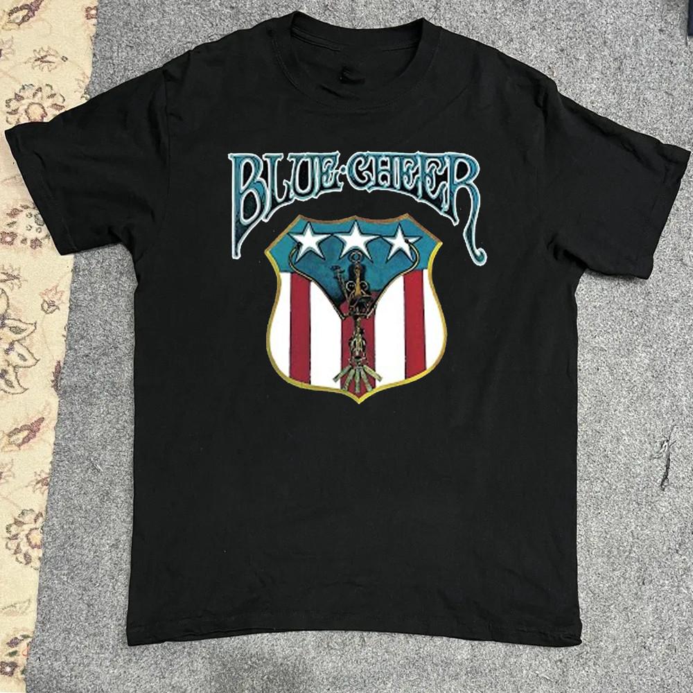 

NEW Blue Cheer Band Logo T Shirt Black All Size Gift Fan SS68 Unisex T-Shirt XL