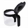 12 Cup Replacement Coffee Carafe for Coffee Maker 1.8L Shatter Proof Coffee Maker Glass Pot with Handle