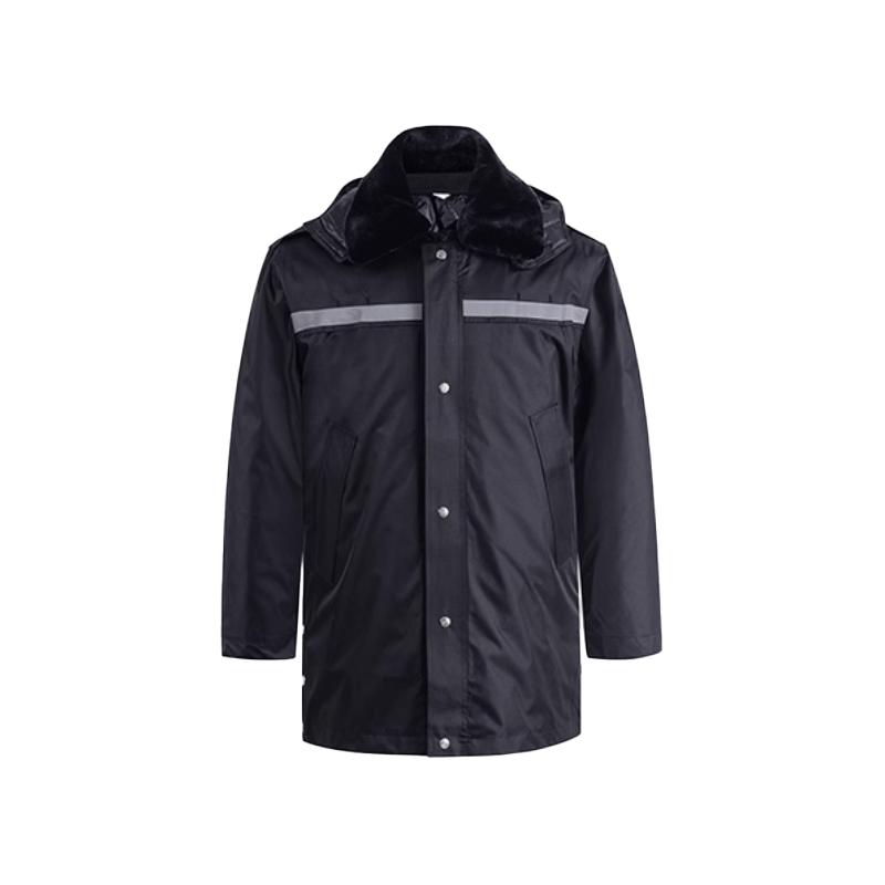 

Мужское зимнее утепленное форменное пальто для охраны 180