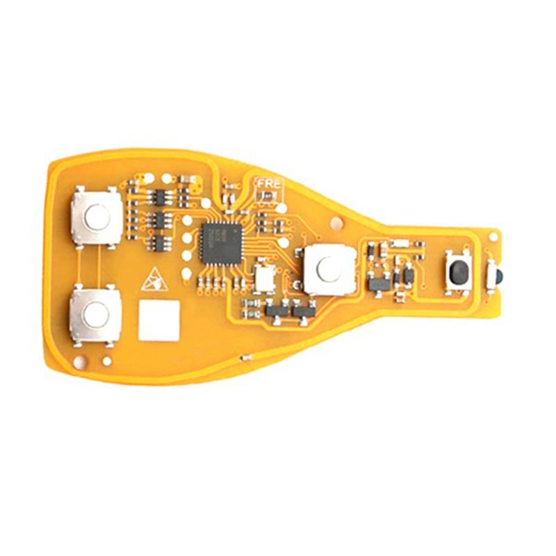 VVDI BE Key Pro 3 Button Remote Car Key For Mercedes Benz For V4.2 PCB Remote Key Chip 315/433Mhz Improved Version