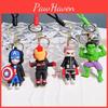 Silicone Keychain Collection Captain America Hulk Thor