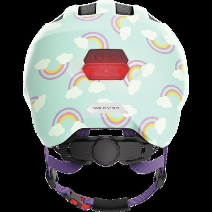Casque de vélo - ABUS - SMILEY 3.0 - LED - In-Mold - Ajustement Zoom Ace Kids
