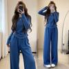 2026 Trendy German Velvet Lazy Style Top & Sweatpants Set for Outerwear