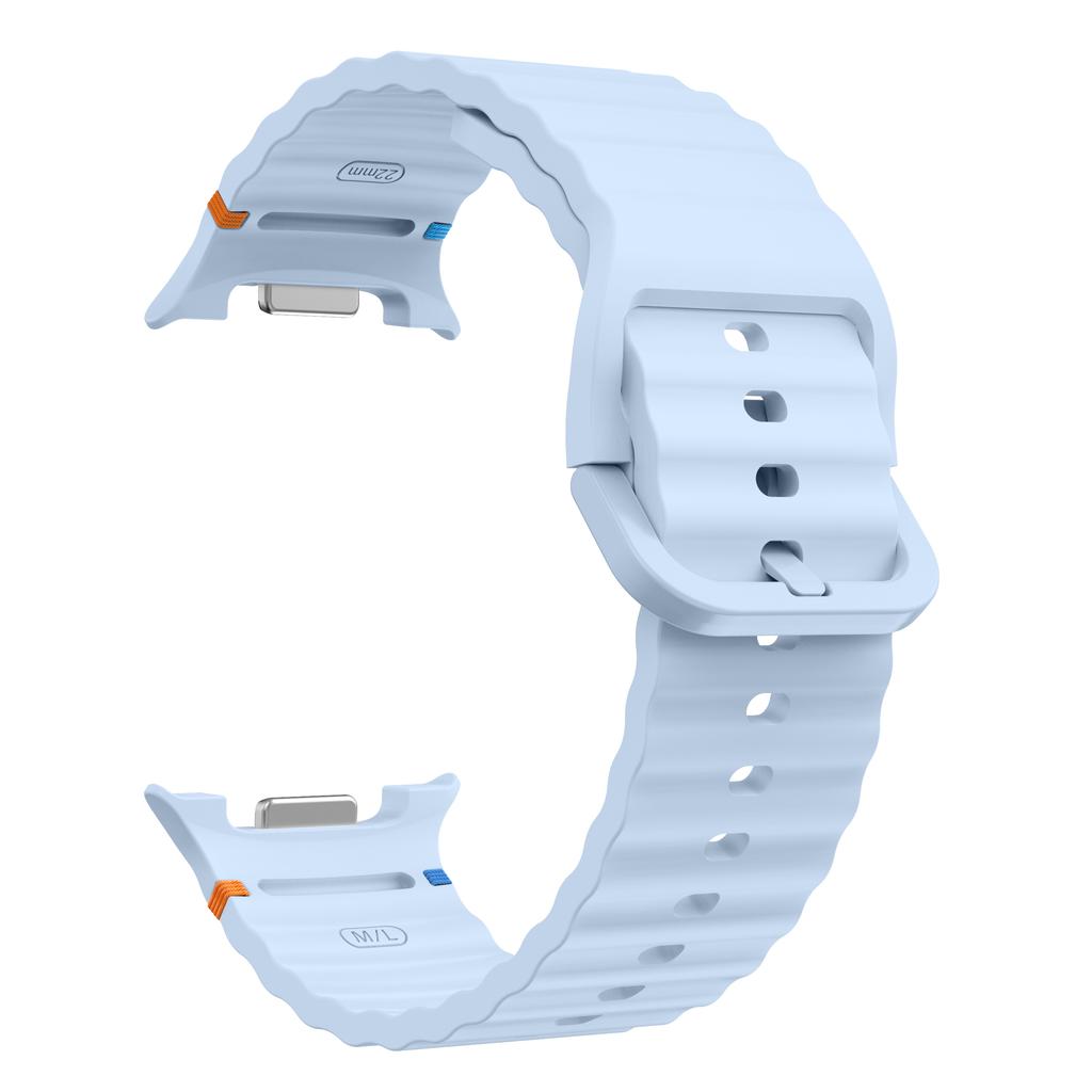 Silicone Band for Samsung Galaxy Watch 8 Classic/40 44mm Smart Band for Galaxy Watch 40/44mm Watch 8 Classic Accessories Strap
