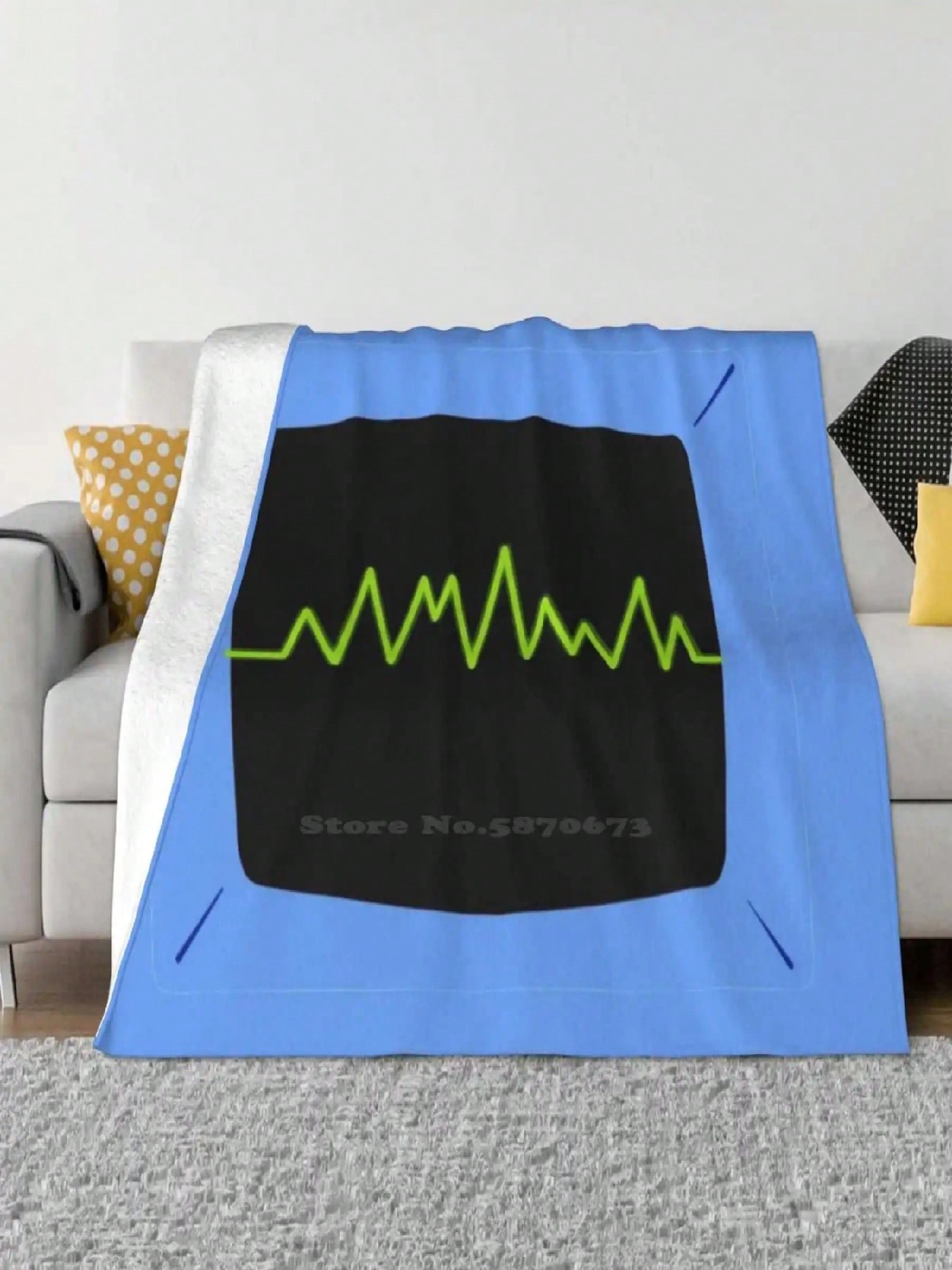 Computer , Karen The Computer Wife New Selling Print Flannel Soft Blanket Karen The Computer Wife Plankton Tecnology Pc 75X95CM