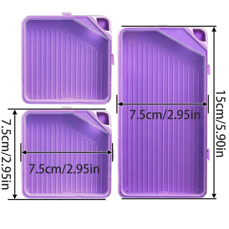 3/5/10Pcs Small and Large Drilling Drawing Trays Stacking Drilling Art Trays for Drilling Drawing Accessories