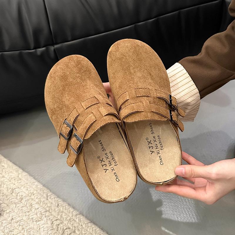 

Women s wear comfortable not tired feet slippers sandals multifunctional non-slip wear-resistant senior texture casual shoes 35