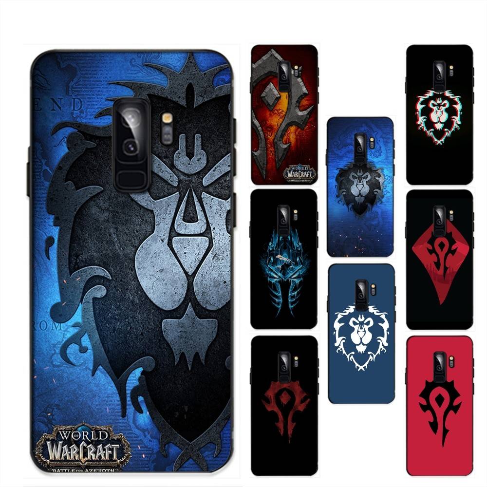Game World Of Warcraft Phone Case For Samsung S 24 Fe 25 Ultra Plus 20 Lite 21 30 22 23 24 22 Ultra 5G Fundas