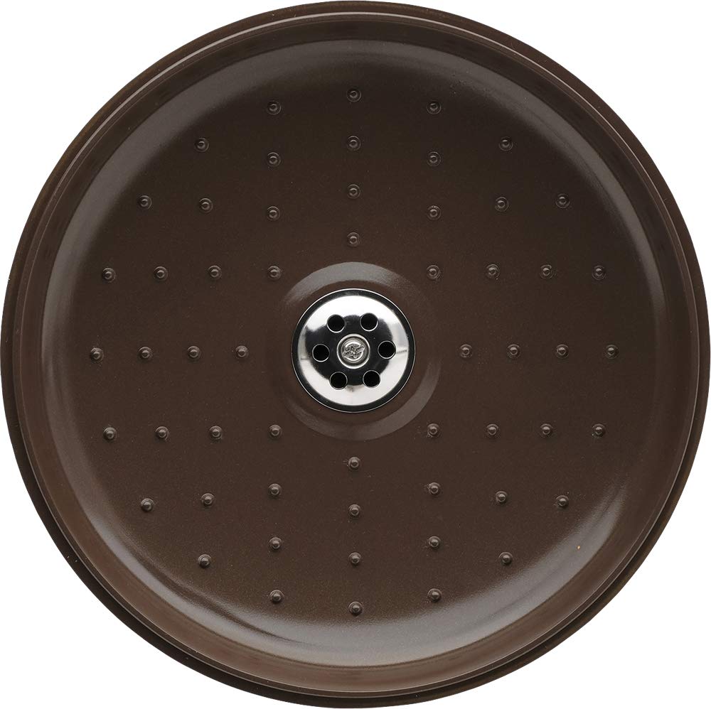 IRIS OHYAMA 20cm Waterless Easy to Includes Recipe Two-Handled Pot, Gas/IH Compatible, Deep, Clean, Time-Saving, Economical, Book, Blue, GMKS-20D