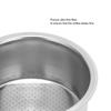 51mm Stainless Steel Coffee Filter Basket Reusable Fine Mesh Powder Holder Compatible with EC5 EC7 EC9 Semi Automatic Machines