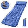 Lightweight Portable Inflatable Camping Pad: Moisture-Proof, Quick-Drying Tent Mattress for Travel and Car Naps