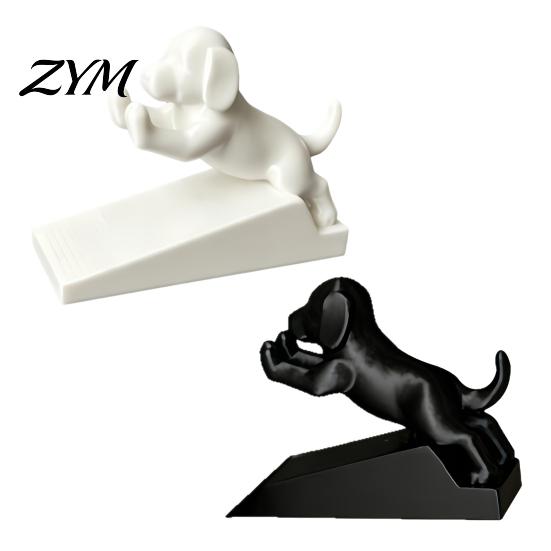 Healing Desk Ornament for Decor 3D Printed Cartoon Dog Door Stopper, Cute Animal Holder, Environmentally Friendly PLA Holder Non-Slip Wedge Floor Wall