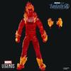 Hasbro Marvel Legends Series Human Torch from "Fantastic Four: The First Step" Johnny Storm 15cm Collectible Action Figure Toy G0803 Authentic