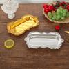 Golden Metal Plates As Giftware, Exquisite Small Plates, Jewelry Trays, Photo Props, Dessert Plates