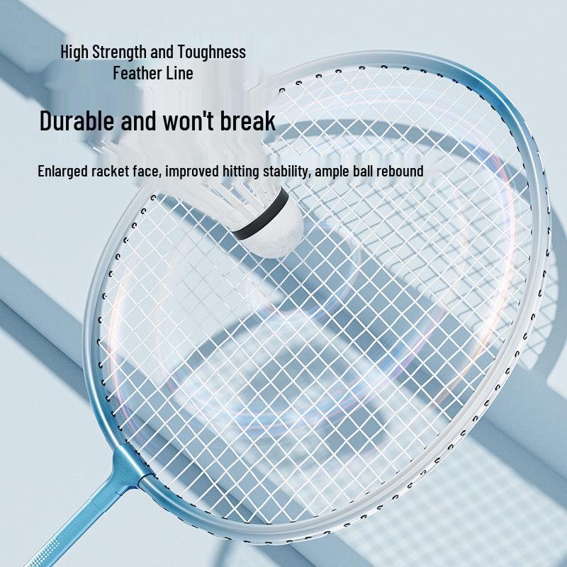 UMAY QP06 Carbon Alloy Badminton Racket Pair