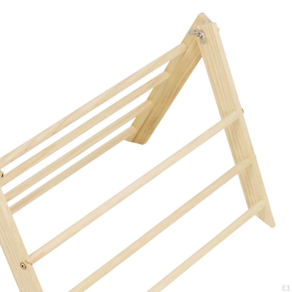 Chicken Perch Bird Stand Toy Backyard Chick Wood for Macaw Large