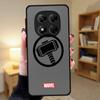 Hülle für Xiaomi Redmi Note 14 11 12 13C 9S 14C 10 A4 13 Pro Plus Funda Handyhülle Marvel Avengers Helden Logo