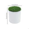 Putting Cup with Grass Lid Removable Receptacle Cover Standard Size Golf Hole for