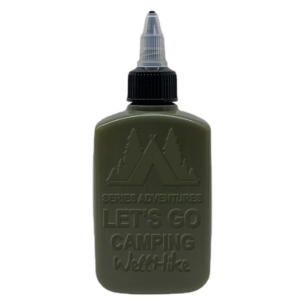 Outdoor oil pot 100ml seasoning bottle camping liquid seasoning storage liquid seasoning container distribution bottle зелёный