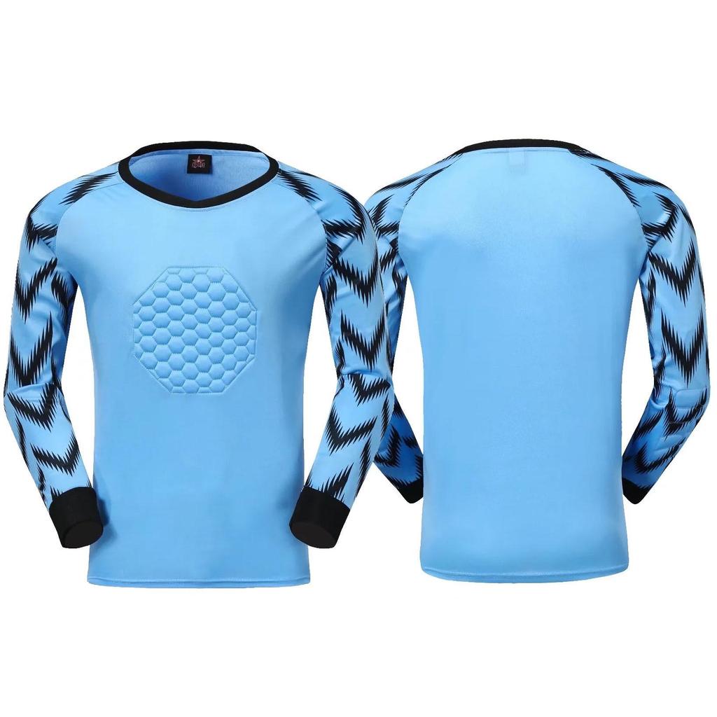 Goalkeeper Uniform with Anti-Fall and Anti-Collision Sponge Padding for Football Training