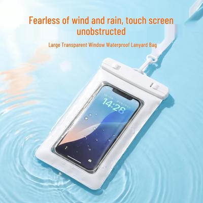Wasserdichte Handytasche mit Touchscreen-Kompatibilität für Schwimmen, Tauchen und Rafting - Inklusive Lanyard zum einfachen Tragen.