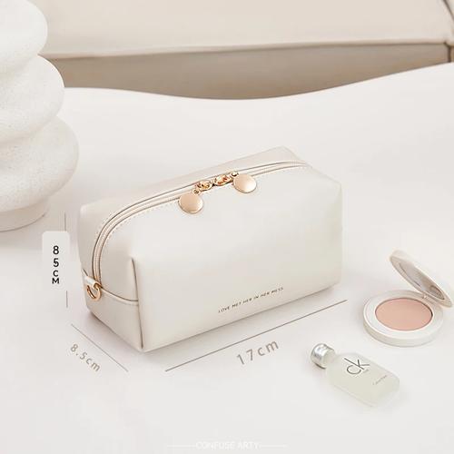 Portable 2026 Makeup Bag for Women, Compact Travel Toiletry Organizer Bags