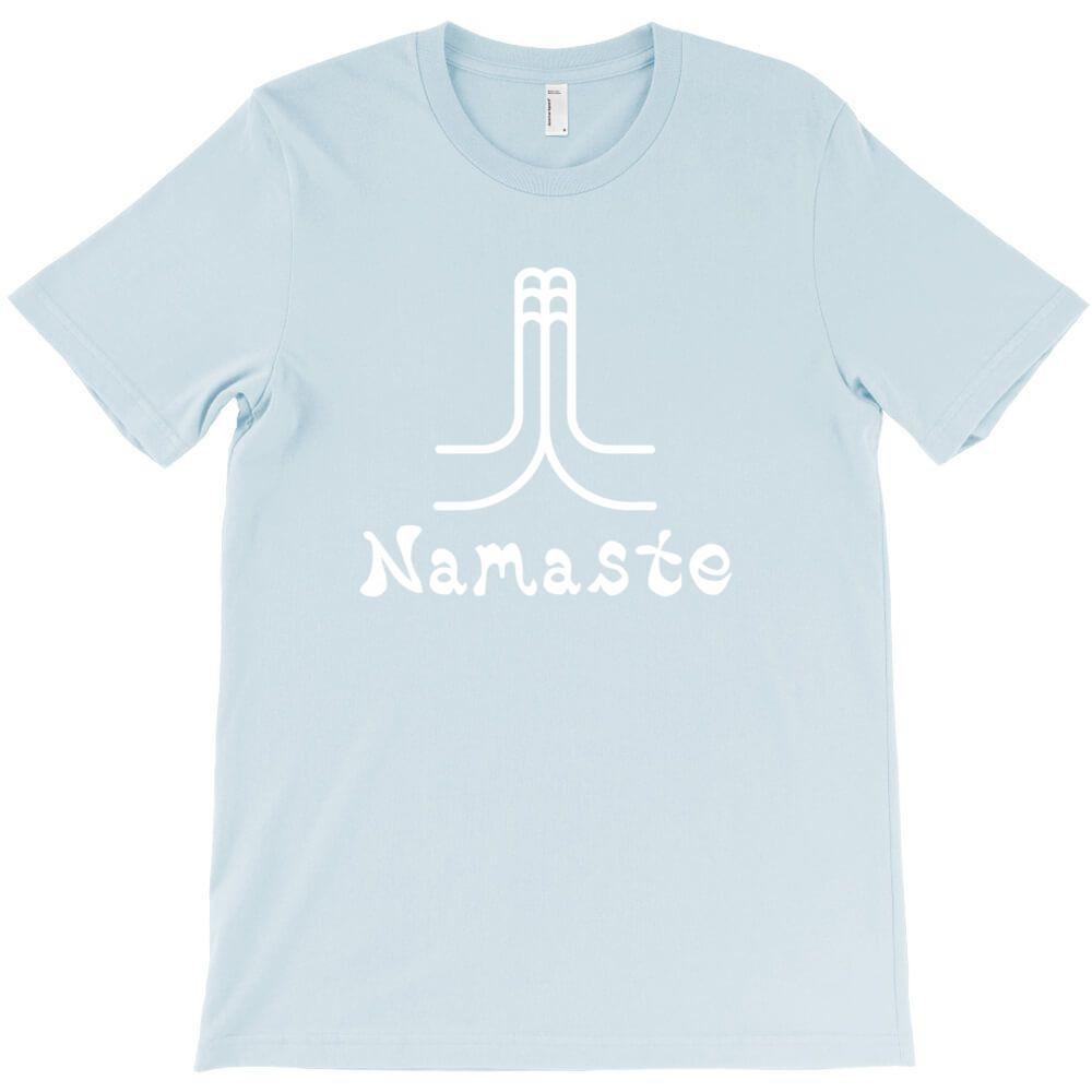 Namaste T-Shirt Druck Für Mann Kurzarm-T-Shirts Vor Baumwoll-Oberteile Kurzarm-T-Shirts Das