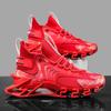 2026 Spring Men's Plus Size Breathable Shock Absorbing Mesh Running Shoes