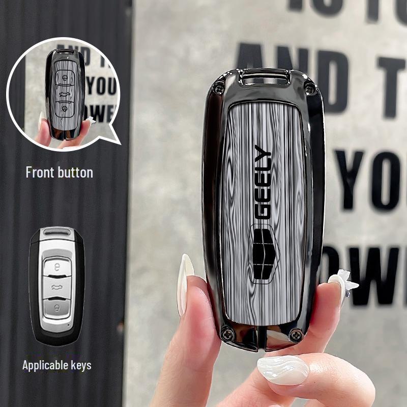 Geely Car Key Cover: Compatible with Emgrand, Boyue, Star X6, Yue, Rui, Binrui, Binyue, Borui, and GL models.