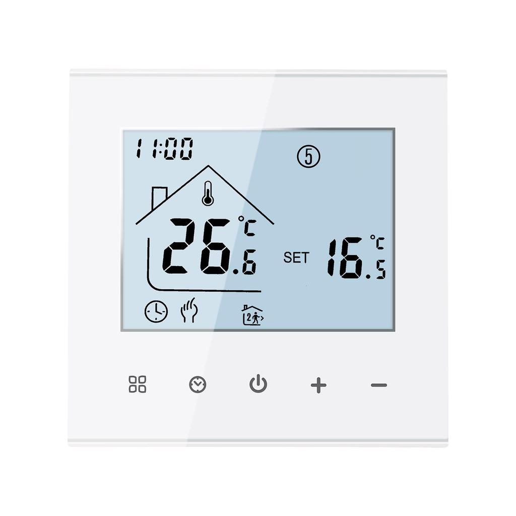 Thermostat Programmable pour chaudière à gaz/électrique/eau, chauffage au sol, écran LCD 3A/16A, régulateur de température au sol chaud