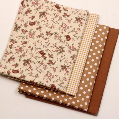 160cm*50cm Köper reine Baumwolle, ländlicher Erdbeerblüten-Druck, handgefertigter DIY Stoff für Kleidung und Bettwäsche