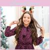 Colorful And Fun Christmas Antler Headband With Cheerful Jingle Bells For Holiday Parties And Celebrations