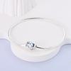 925 Silver Bracelet Heart Perfume Colorful Zircon Clasp Snake Chain Fit Original Charms DIY Jewelry