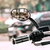 WTZMOTO Motorcycle Handlebar Side Mirror Harley Mirror Rearview Mirror Motorcycle Mirror Black