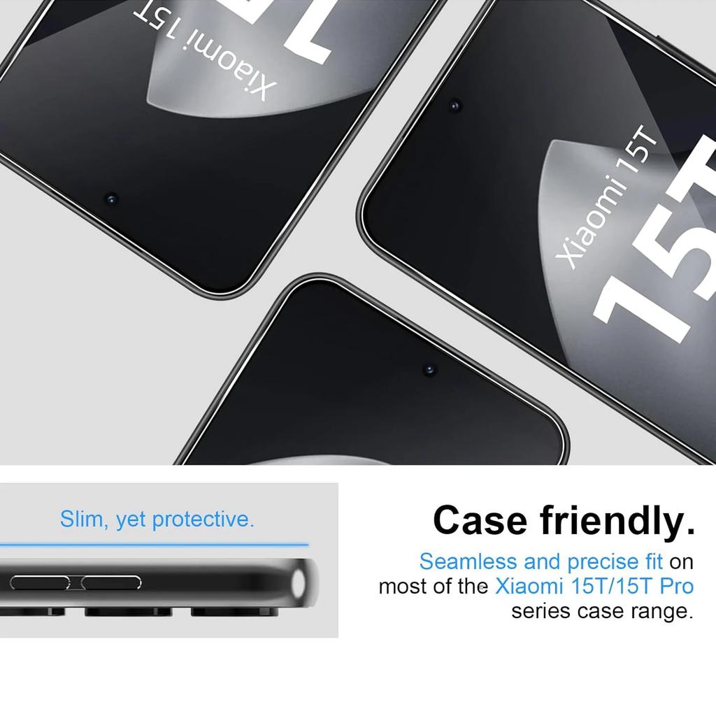 2 KS Pro Xiaomi 15T Tvrzené sklo Ochranná fólie na displej Skleněná fólie Xiaomi 15T Pro