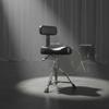 Saddle Drum Throne Tripod Base Height Adjustable Drum Throne Music Seating Heavy Duty High Load Capacity For Practice Rehearsal