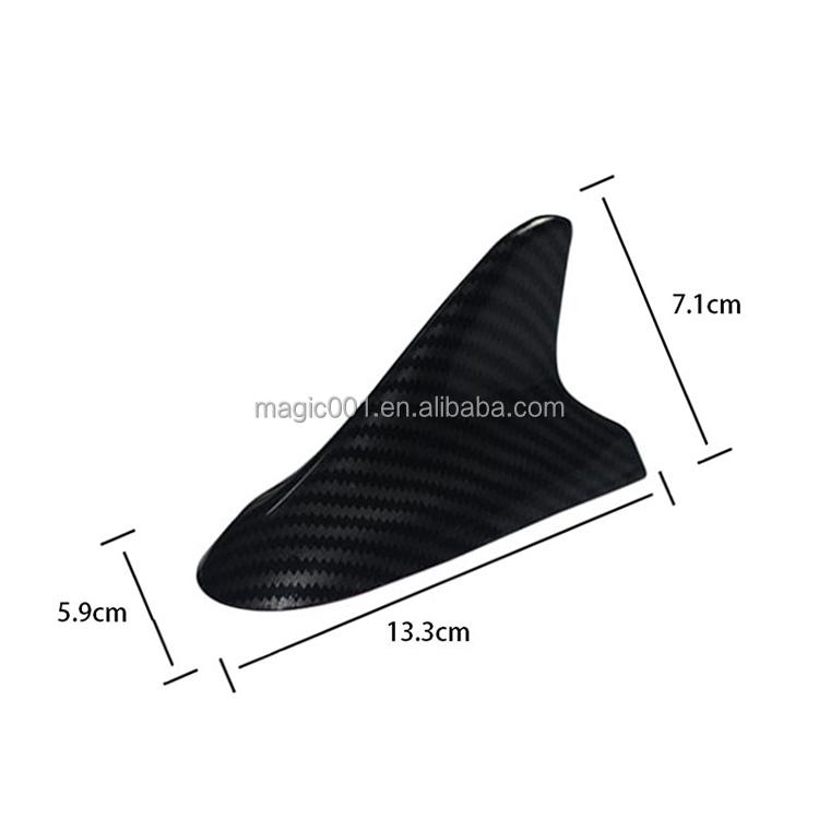 Carbon Fiber Car Roof Fin Shark Antenna Trim Cover Car Roof Fin Shark Antenna Trim