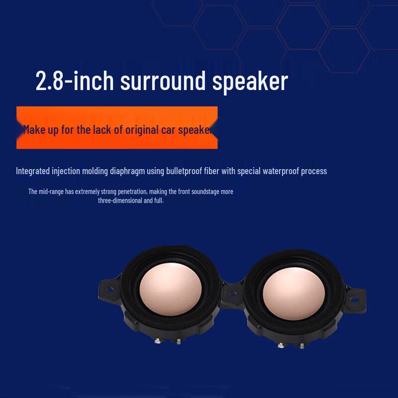 Edifier UGL531S 6.5-inch Car Front Door Speaker Set for Buick GL8 CN plug (adapter included)