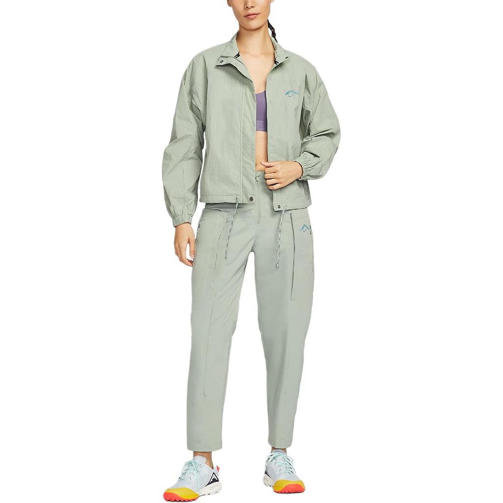 New Nike Trail Jackets & Coats Women's Horizon Green/Coastal Blue FN5926-370