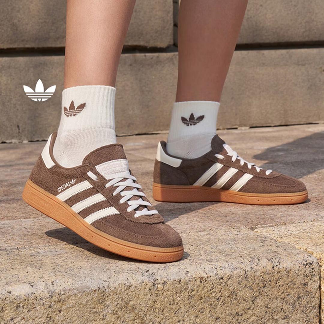 

Adidas Обувь Т-образной формы СПЕЦИАЛЬНЫЕ ДЛЯ ГАНДБОЛА Доска Обувь, Тренировочная Обувь, Adidas Триколор IF6490 35.5 кофейный