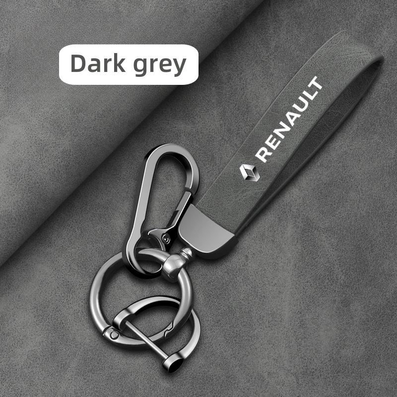 Interior Stickers High-Grade Car Keychain Pendant Keyring Chain Hanging For Renault RS Koleos Captur Kadjar Megane Clio Talisman