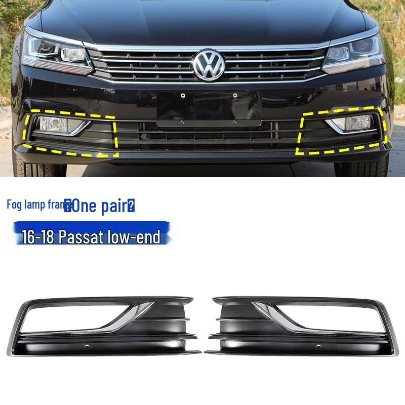Volkswagen Passat 06-18 Fog Light Frame Front Bumper Cover